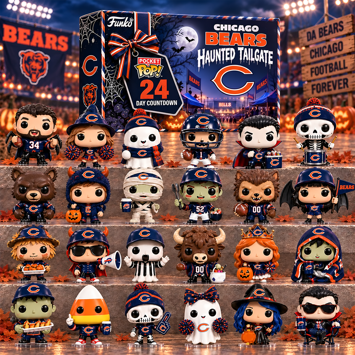 CB x Premium NFL Halloween Advent Calendar