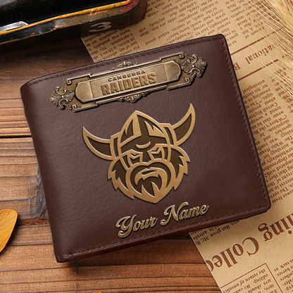 CBR x NRL Premium Leather Wallet - Personalized Edition DatND DVT