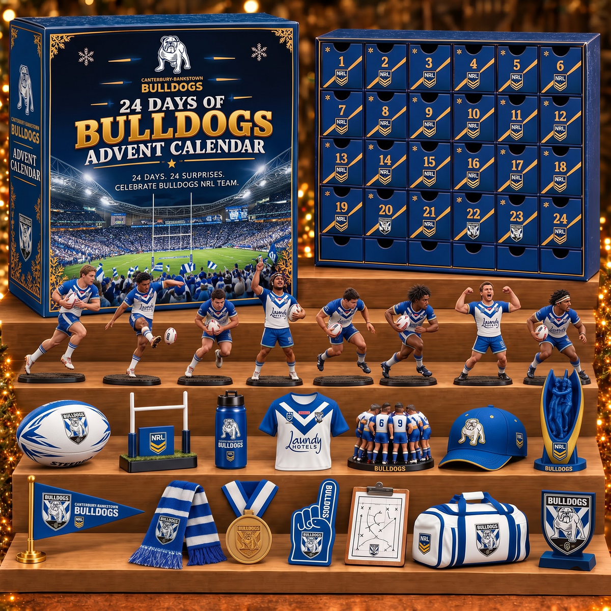 CBY X NRL 24 Days Countdown Christmas Advent Calendar