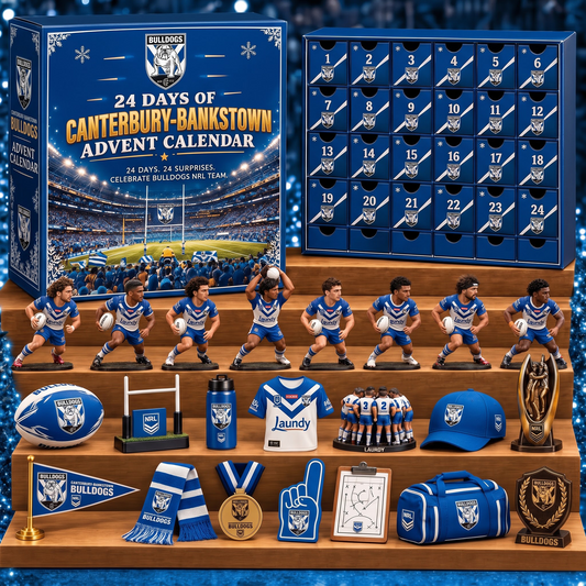 CBY X NRL Team Christmas Advent Calendar – 24 Days Mini Figure & Merchandise Collector Set