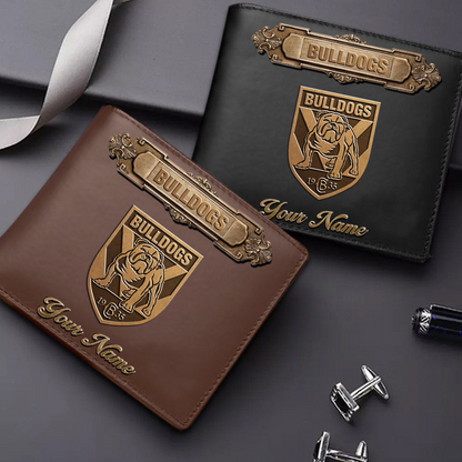 CBY x NRL Premium Leather Wallet - Personalized Edition DatND DVT