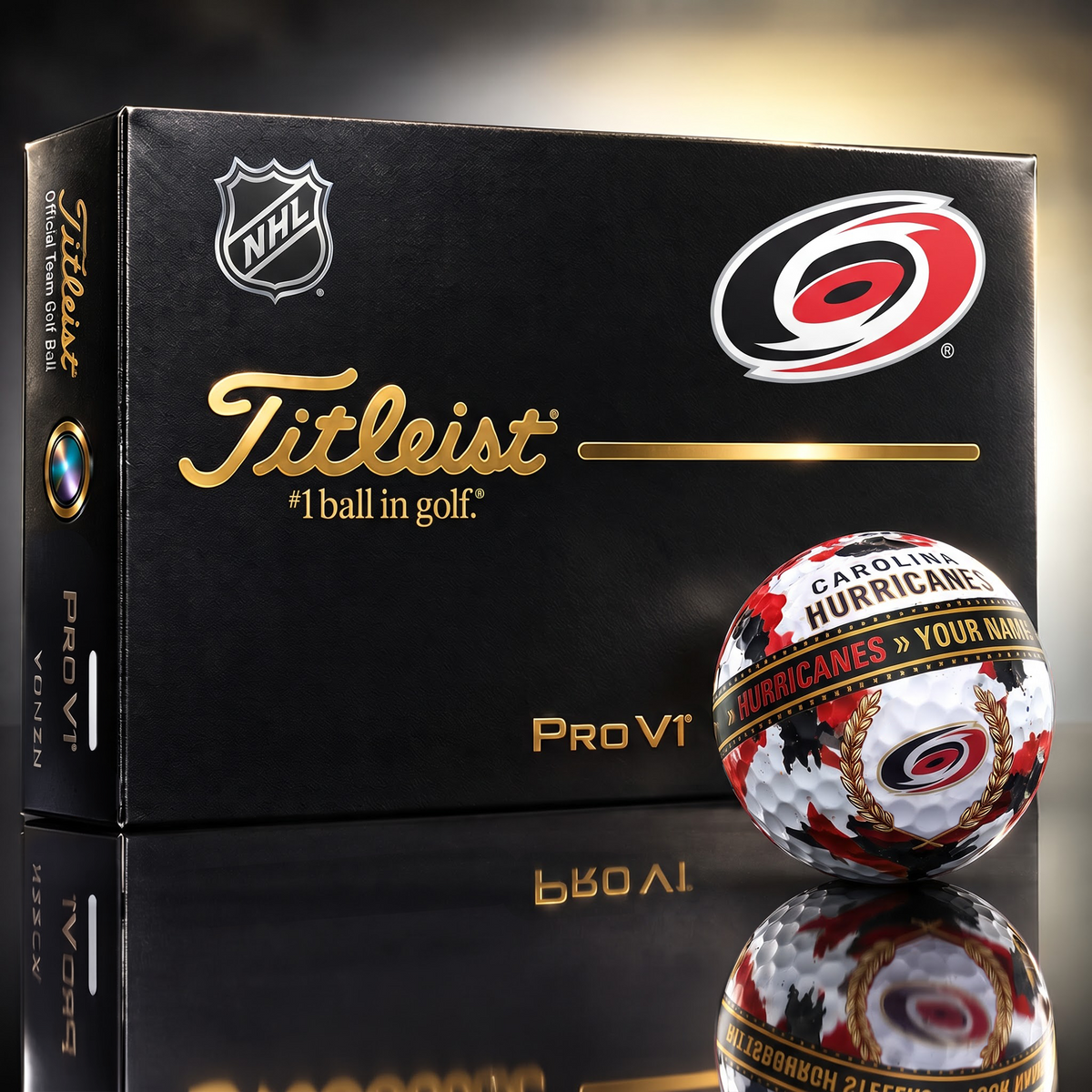 CH x Premium NHL Titleist Pro V1 Golf Ball Set