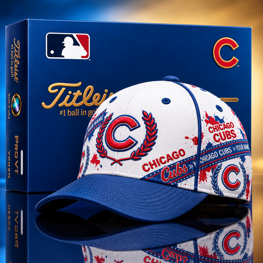 CHC X MLB Baseball Cap – Personalized Name Team Heritage Cap