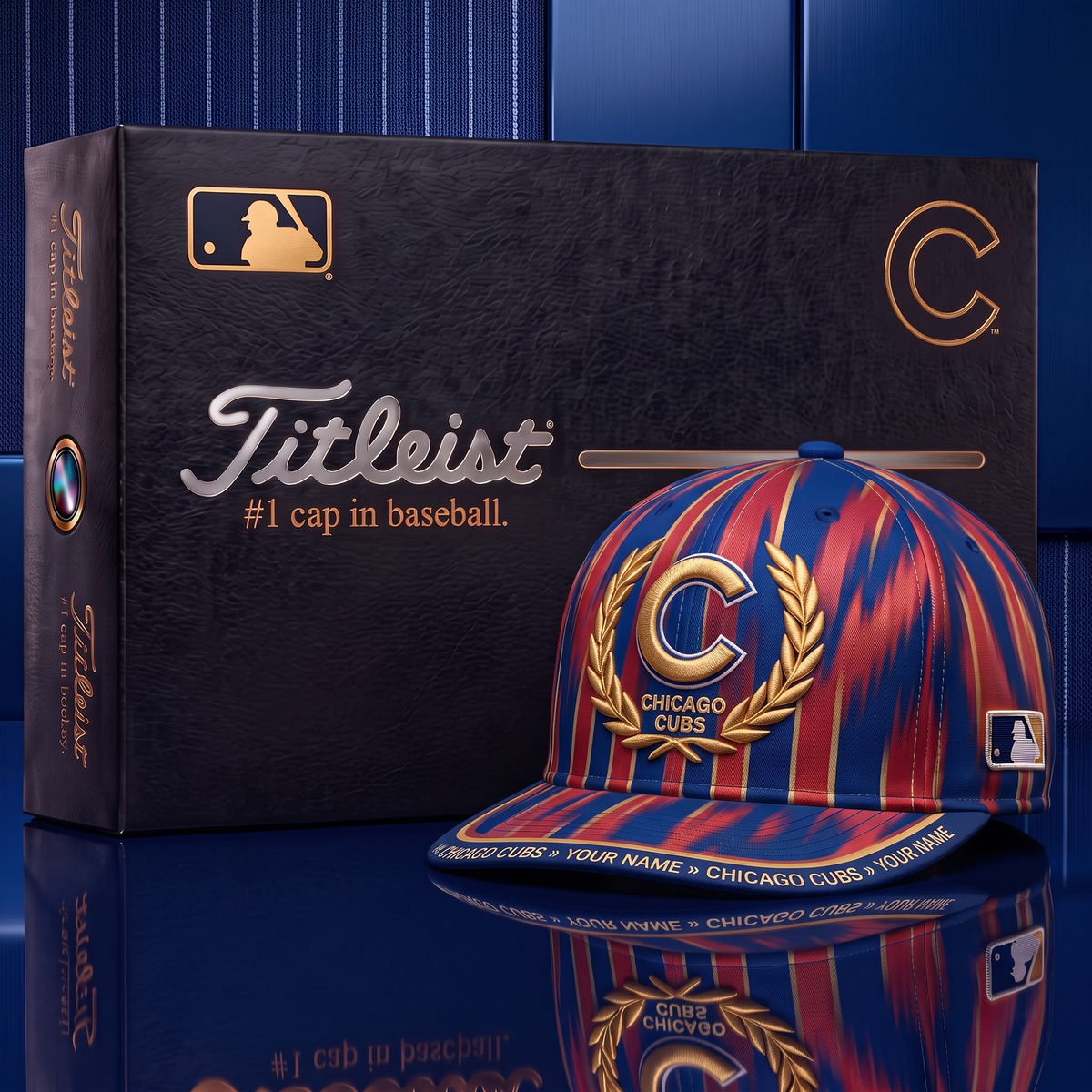 CHC X MLB Personalized Snapback Hats New Collection 2409