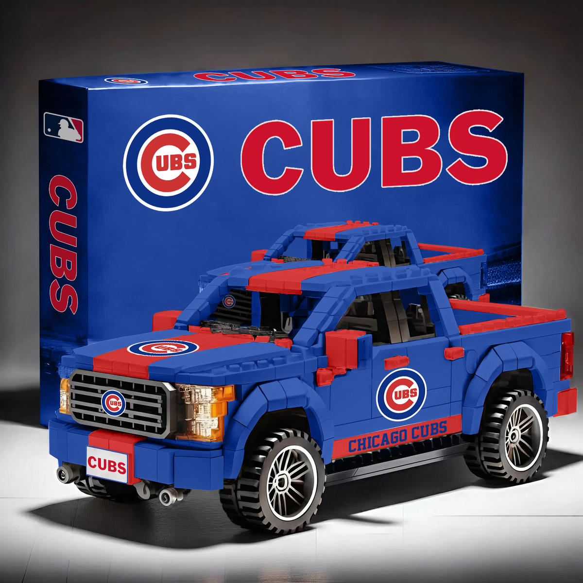 CHC X MLB Pickup Truck Building Block Set