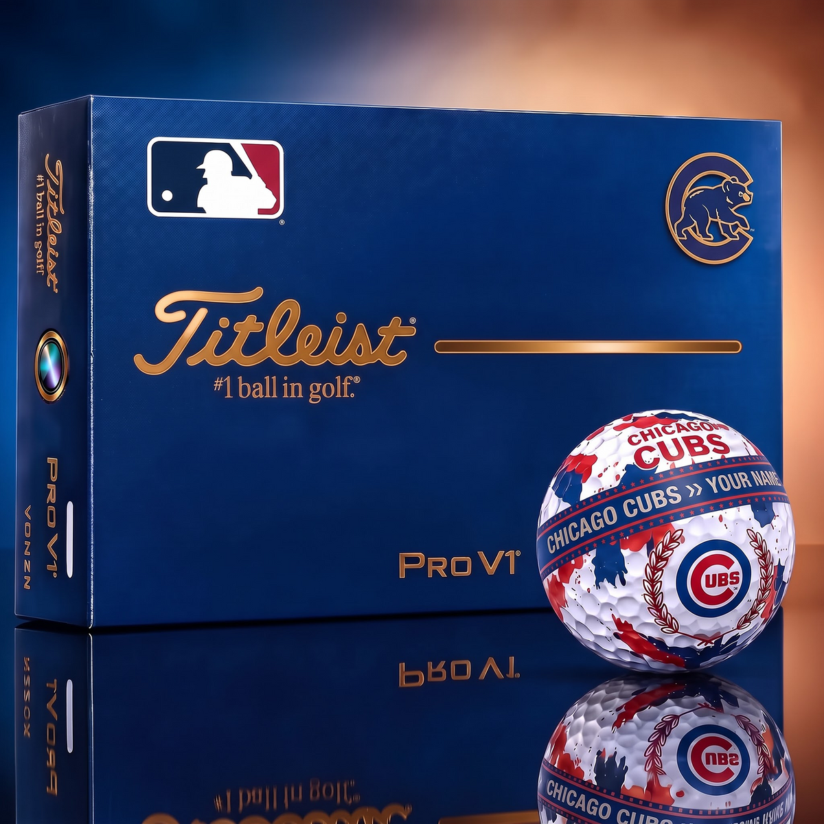 CHC X Premium MLB Titleist Pro V1 Golf Ball Set 1809