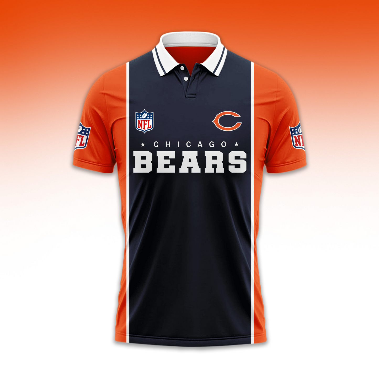 CHI NFL No One Like Us Polo Shirt DDT HLPHUONG