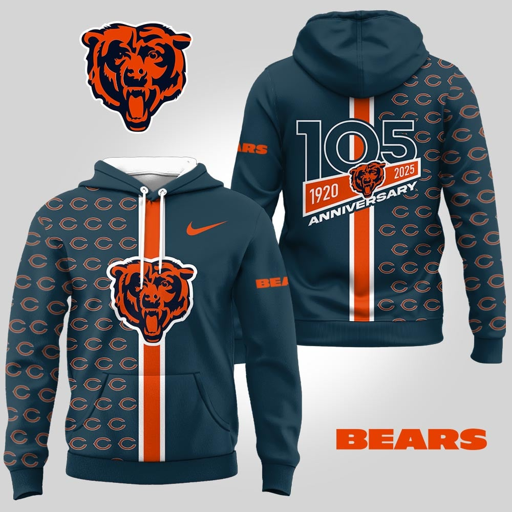 CHI Premium NFL Anniversary Celebration Hoodie DDT NTL