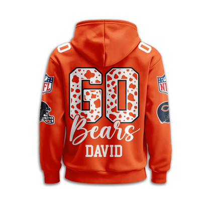CHI Premium NFL Custom Game Day Hoodie DDT NTL