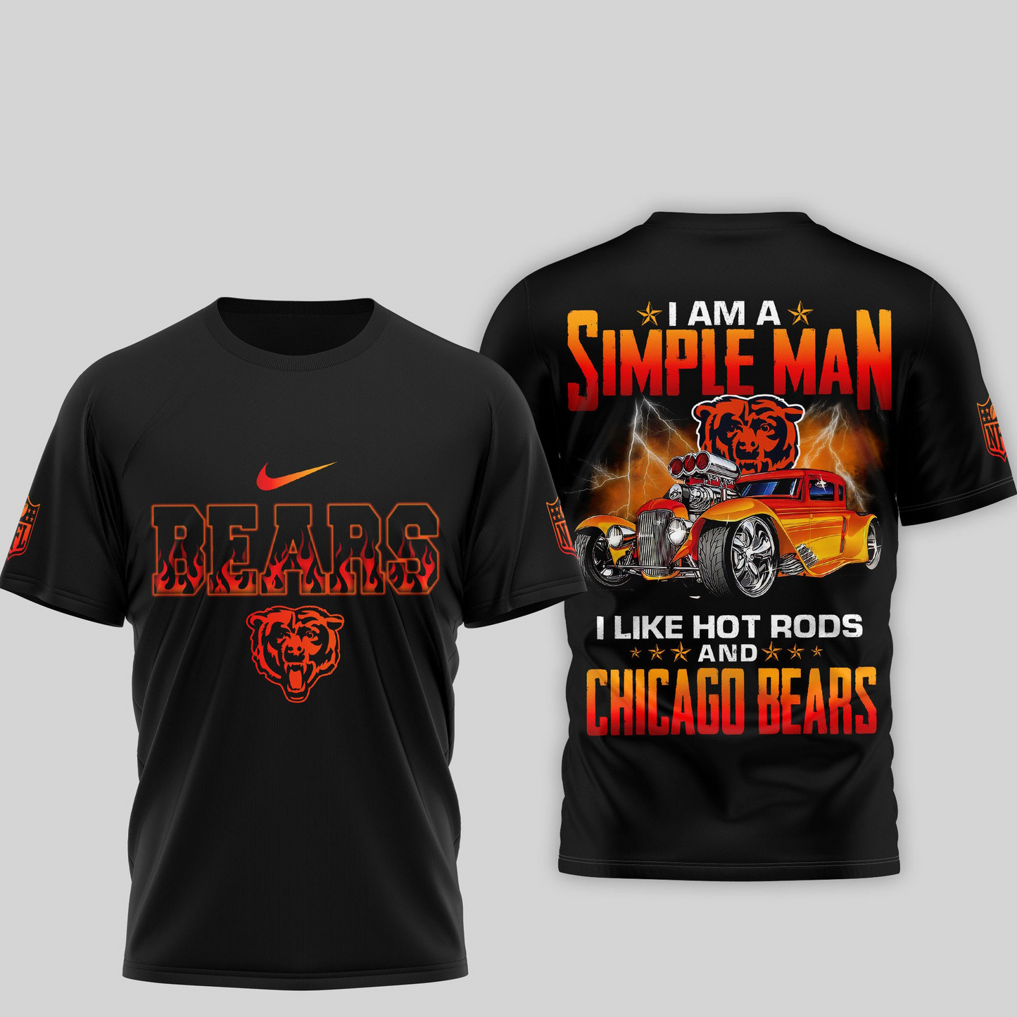 CHI Premium NFL Hot Rods 3D Shirt DDT HLPHUONG