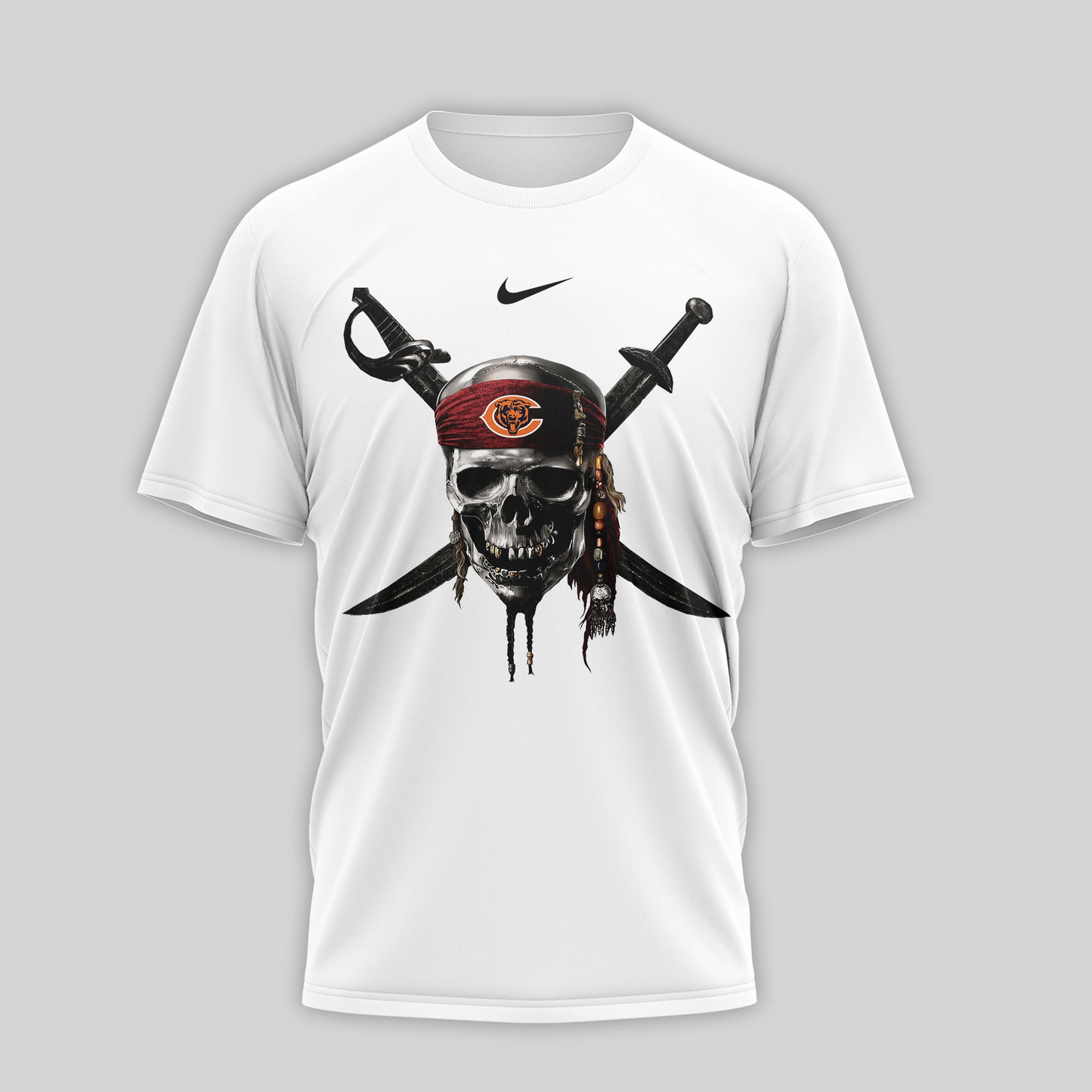 CHI Premium NFL Pirates Of The Caribbean 3D Shirt DDT NTL