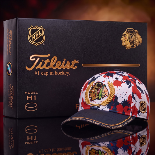 CHI X Premium NHL Titleist Baseball Cap with Gift Box