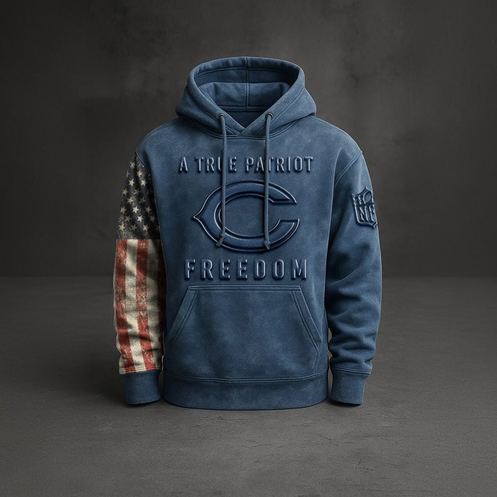 CHI x NFL Embossed Hoodie DatND DVT