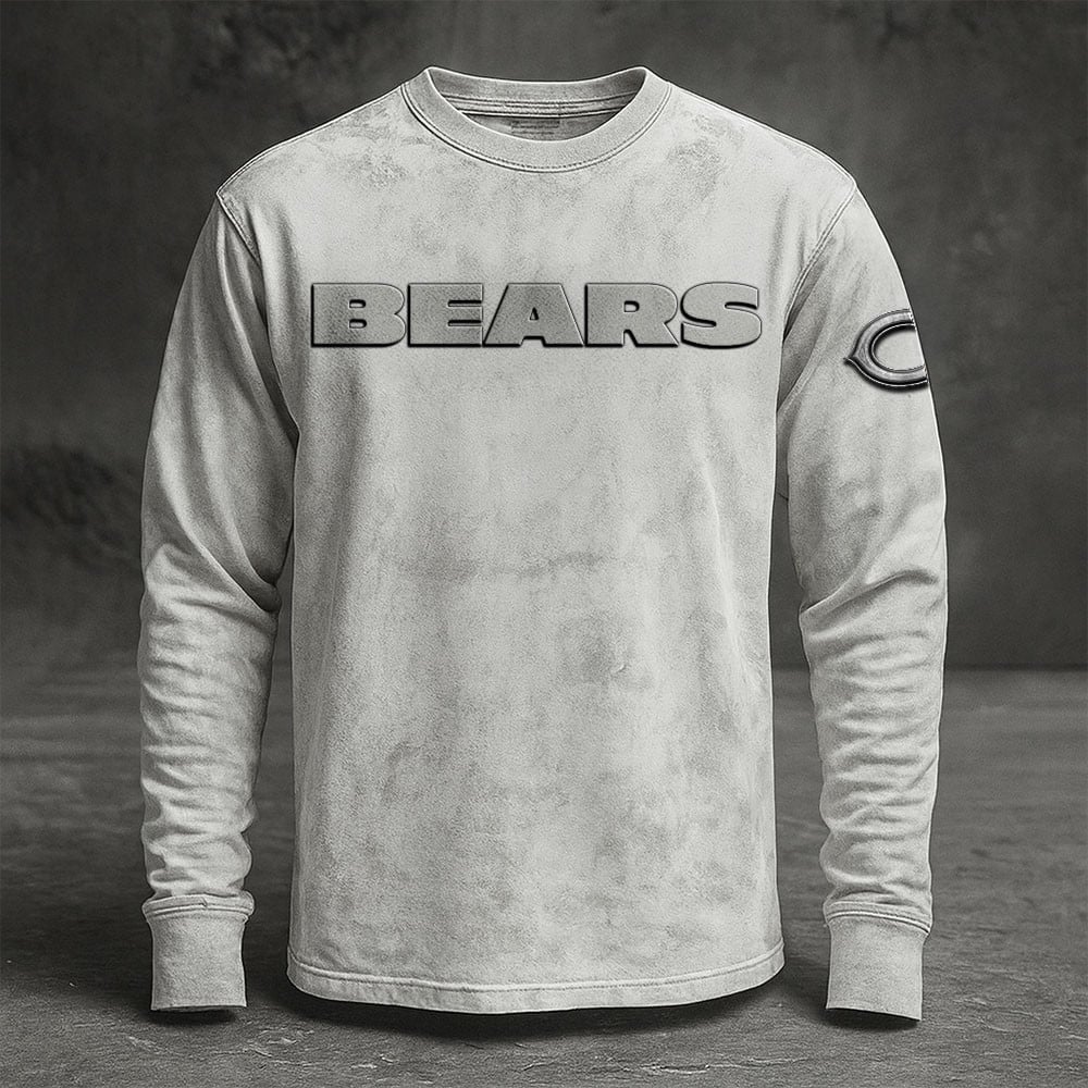 CHI x NFL Embossed SweatShirt DATND TANTD