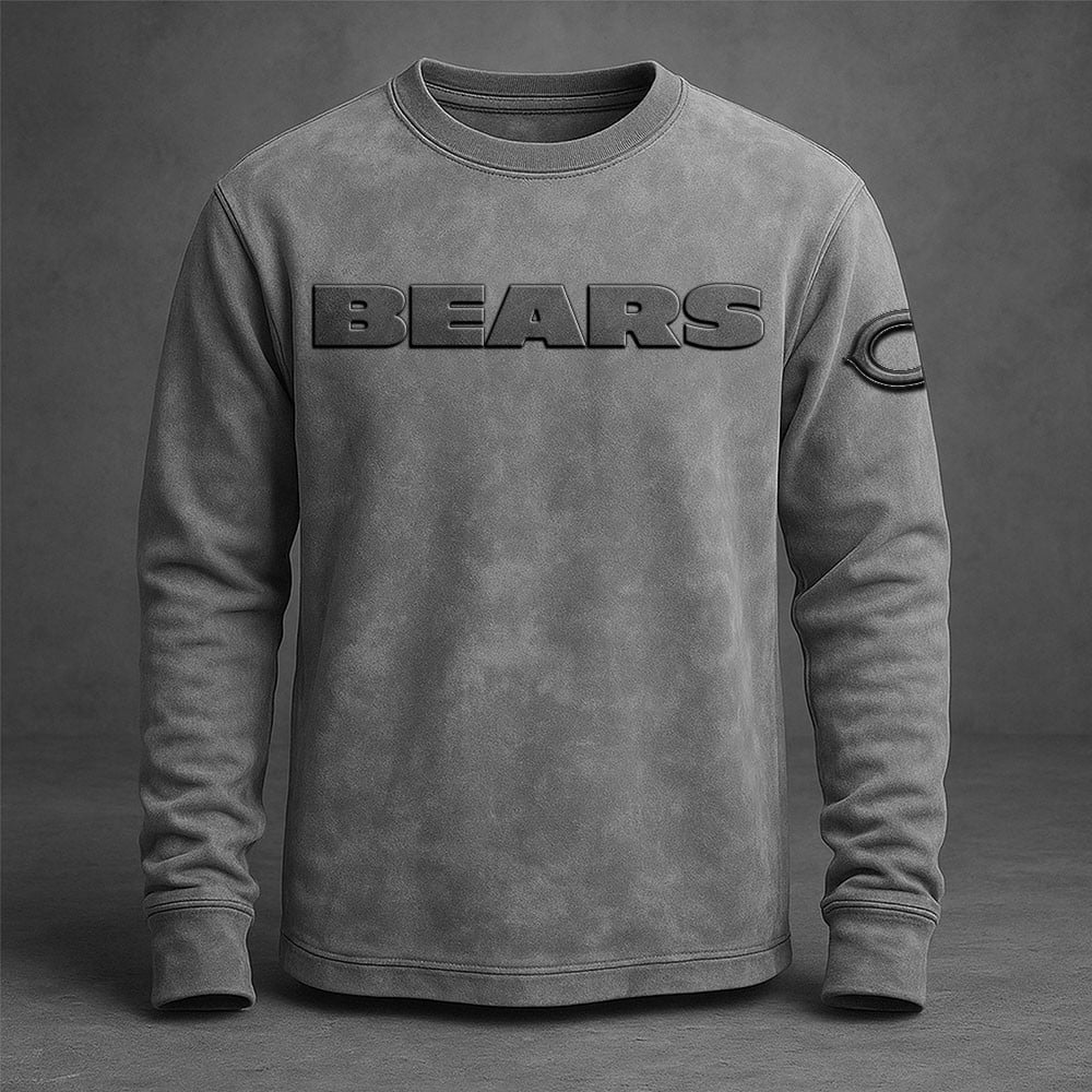 CHI x NFL Embossed SweatShirt DATND TANTD