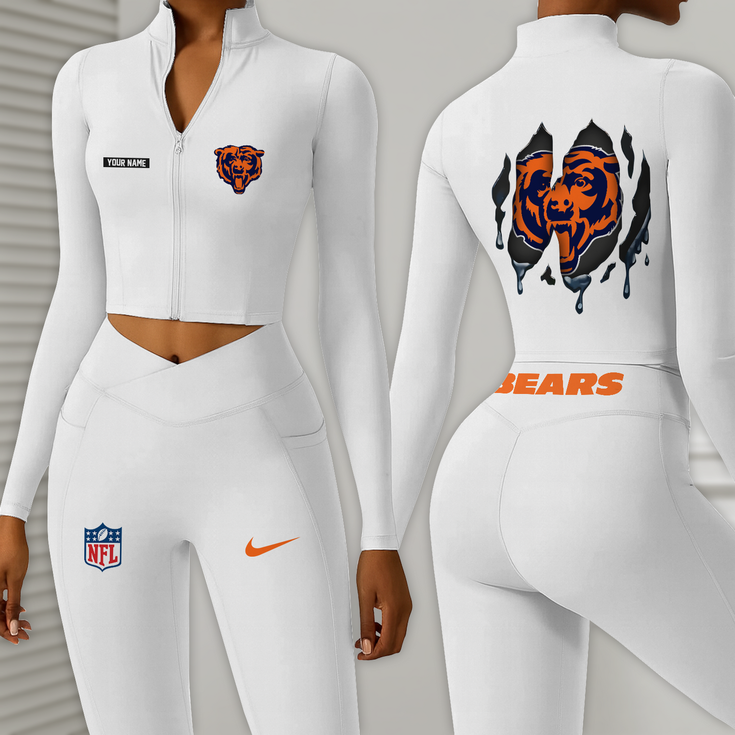 CHI x NFL Women's Activewear Set DatND DVT