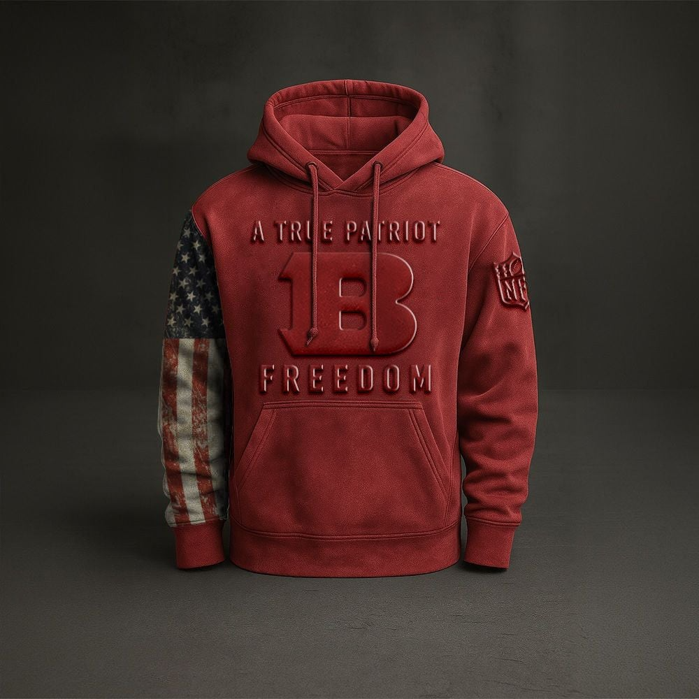 CIN NFL Retro Style Hoodie DDT  NTL