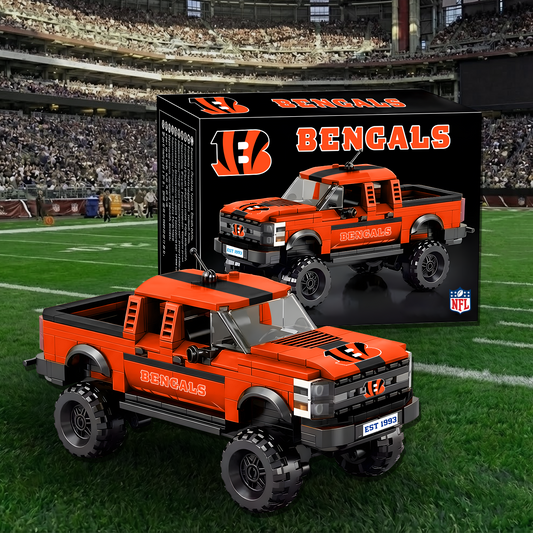 CIN X NFL Raptor pickup truck building block set 0512 NAK NHT