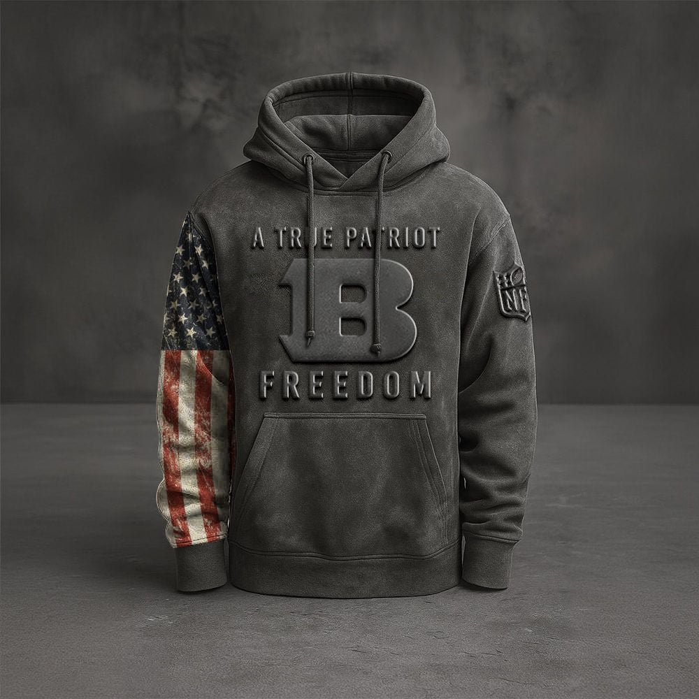 CIN x NFL Embossed Hoodie DatND DVT