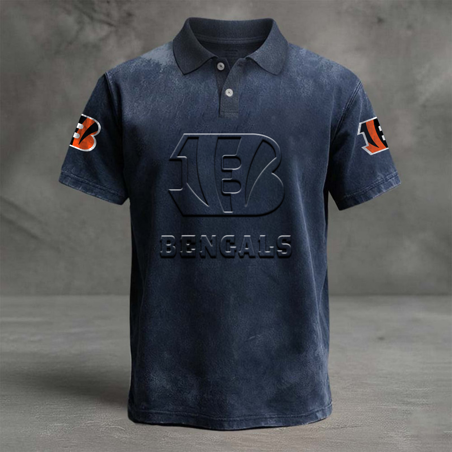 CIN x NFL Embossed Polo Shirt DATND TANTD