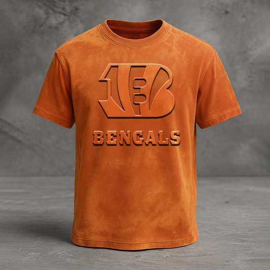 CIN x NFL Embossed T-Shirt DATND TANTD