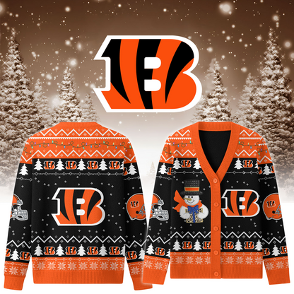 CIN x NFL Premium Knitted Cardigan Jacket DDT CTND