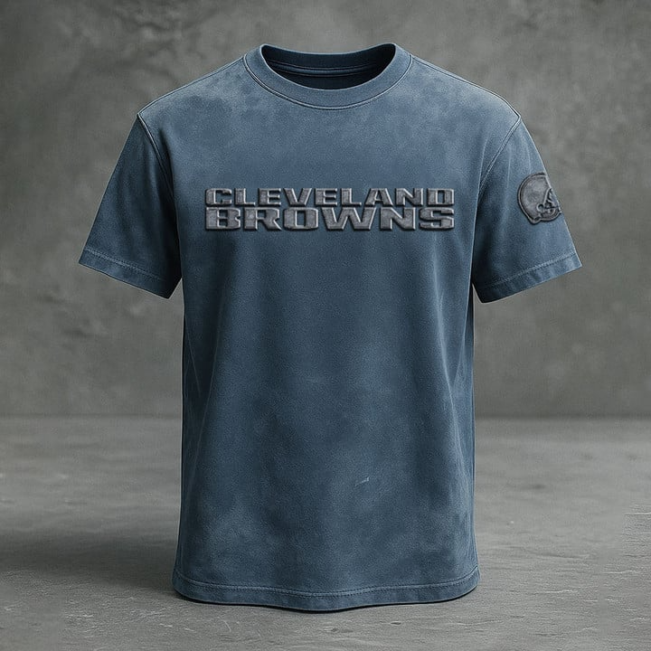 CLE NFL Retro Style Shirt DDT  HLPHUONG
