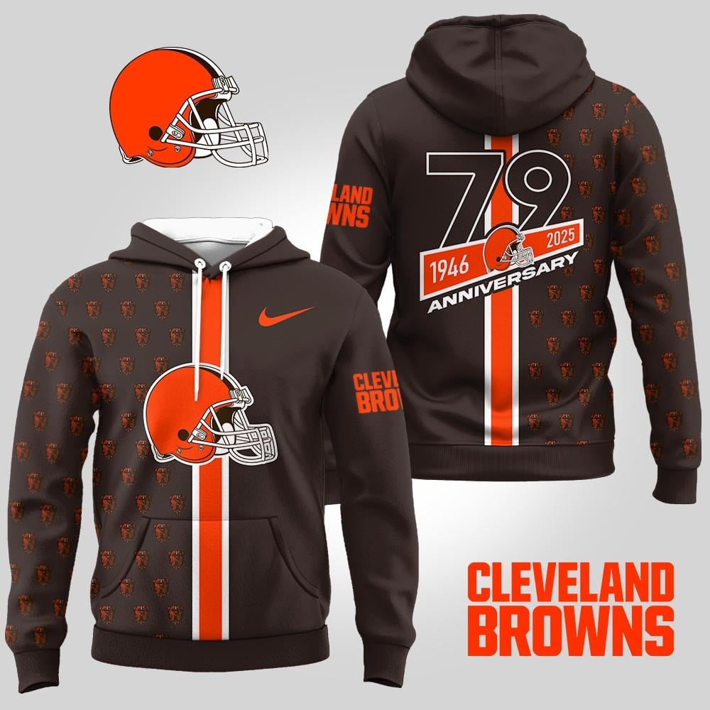 CLE Premium NFL Anniversary Celebration Hoodie DDT NTL