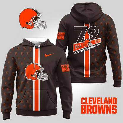 CLE Premium NFL Anniversary Celebration Hoodie DDT NTL