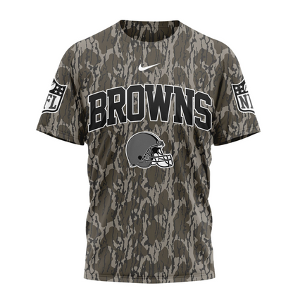 CLE Premium NFL Camo 3D Shirt DDT CTND