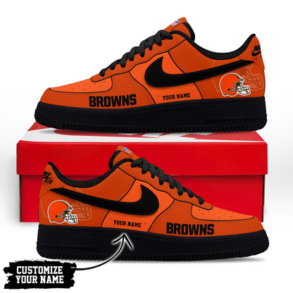 CLE Premium NFL Custom AF1 Shoes DDT CTND