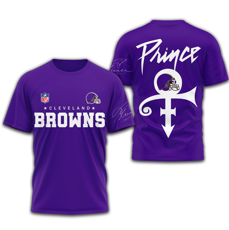 CLE Premium NFL Prince 3D Shirt DDT CTND