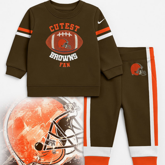 CLE Premium NFL Unisex-Baby Shirt and Sweatpants Set DDT NTL
