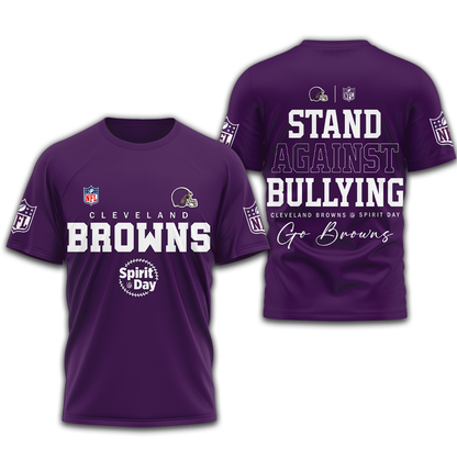 CLE Premium NFL x Spirit Day 3D Shirt DDT CTND