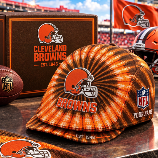 CLE X Custom-Printed Jeff Hat – Gift for NFL Fans (Limited Edition, Name Customizable)