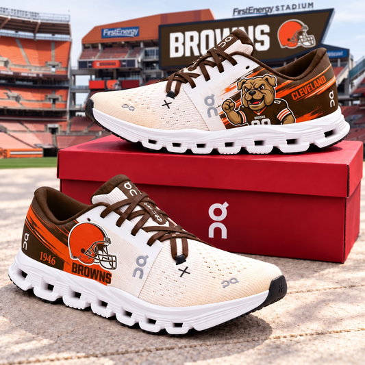 CLE X Premium NFL Monochrome Sneakers