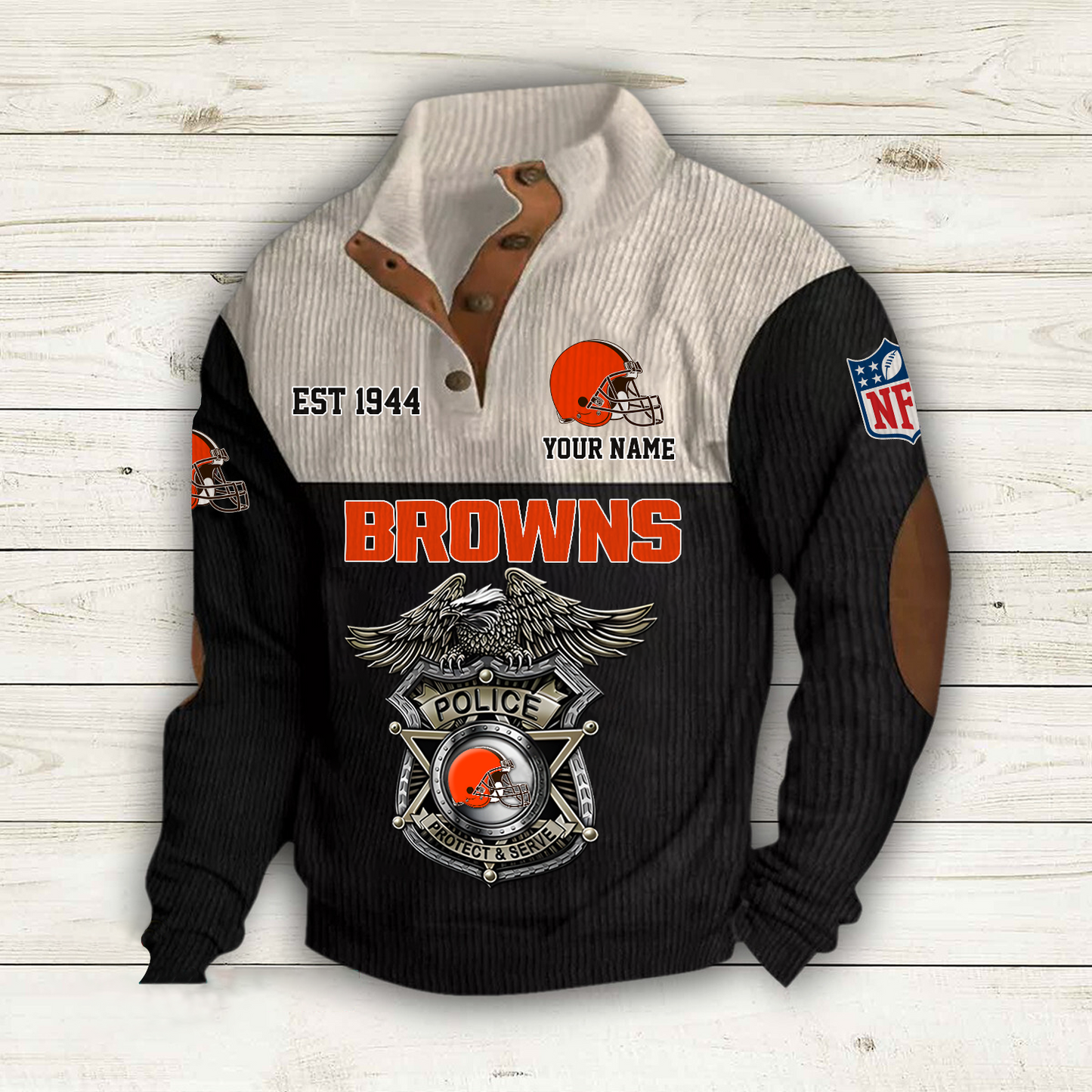 CLE x NFL Custom Name Sport Sweatshirt DatND DVT