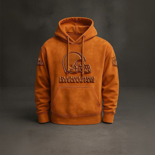 CLE x NFL Embossed Hoodie DatND DVT