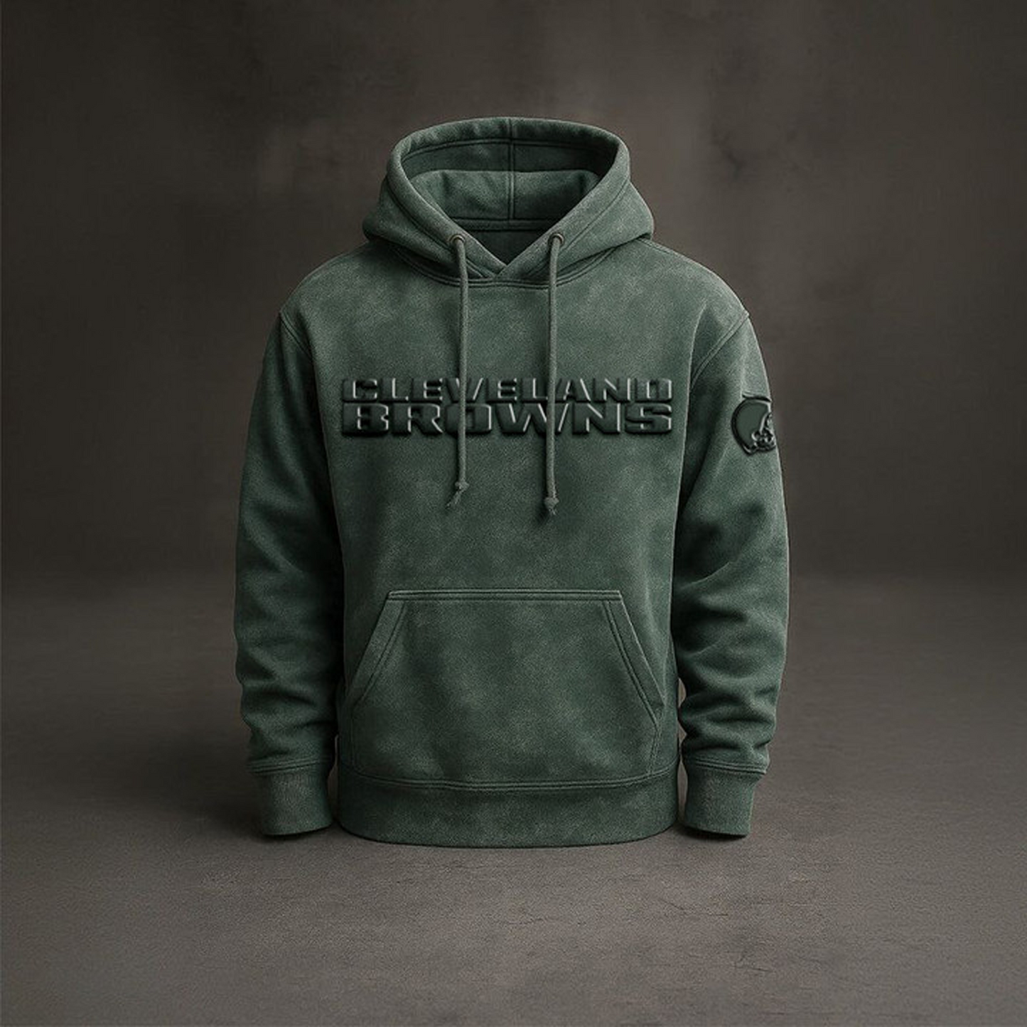 CLE x NFL Embossed Hoodie DatND THUONGNH