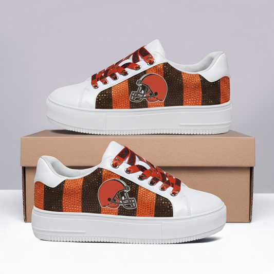 CLE x NFL Lace-Up Sparkle Sneaker DatND DVT
