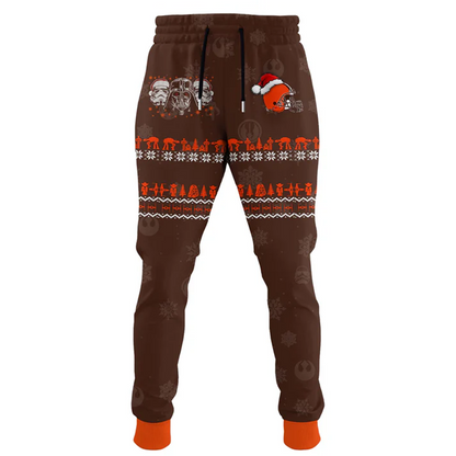 CLE x NFL Unisex Merry Christmas The Force Edition Hoodie DATND TANTD