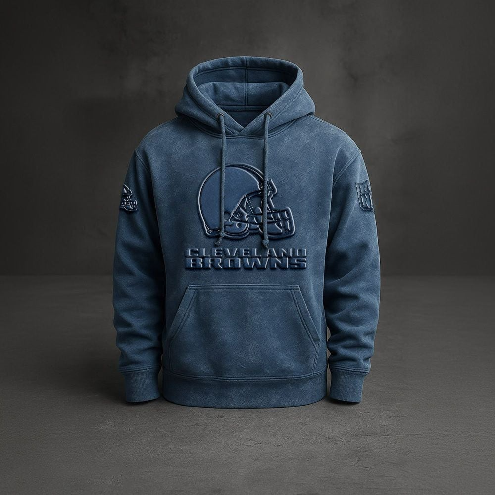 CLE x NFL V2 Retro Style Hoodie DDT NTL