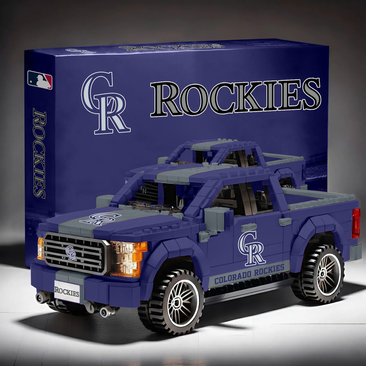 COL X MLB Pickup Truck Building Block Set
