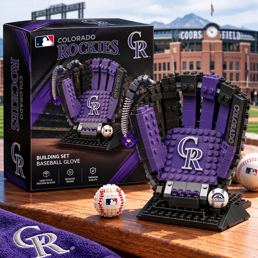 COL X MLB Teams Baseball Glove Building Block Set