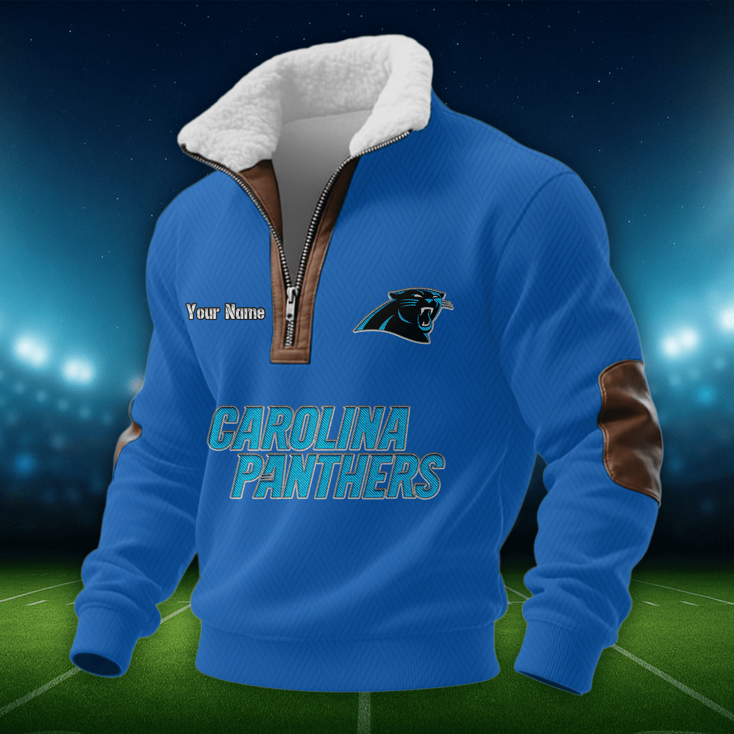 CP NFL Men Fur Collar Sweatshirt DDT CTND