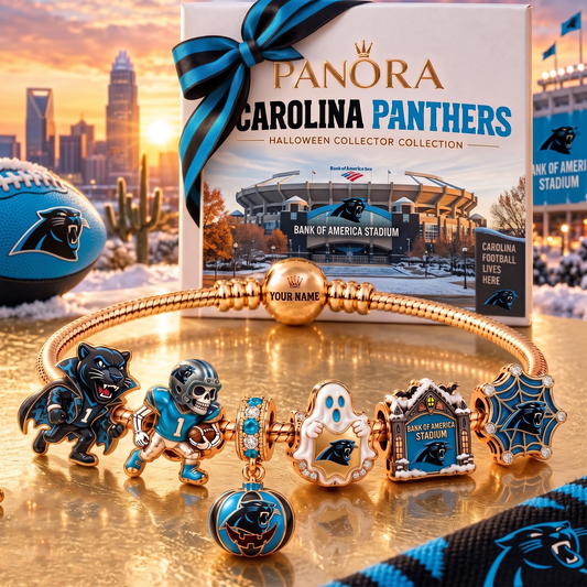 CP x Luxury NFL Gold Charm Halloween Bracelet