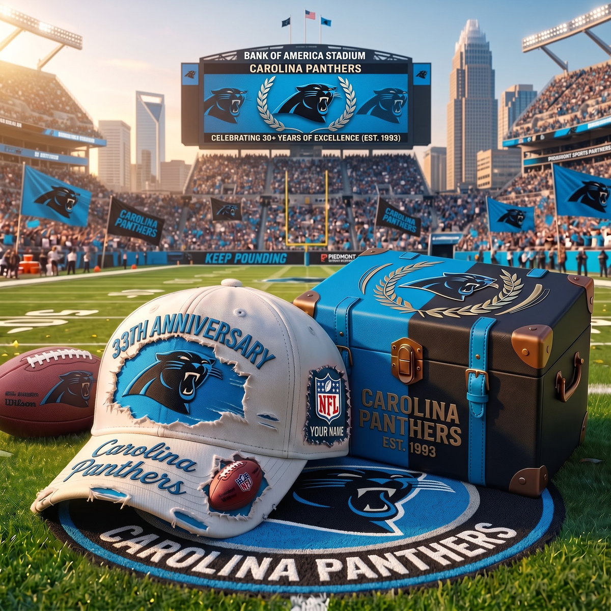 CP x Premium NFL Fan Cap & Collector Box Set – Custom Name Edition 1209 V2