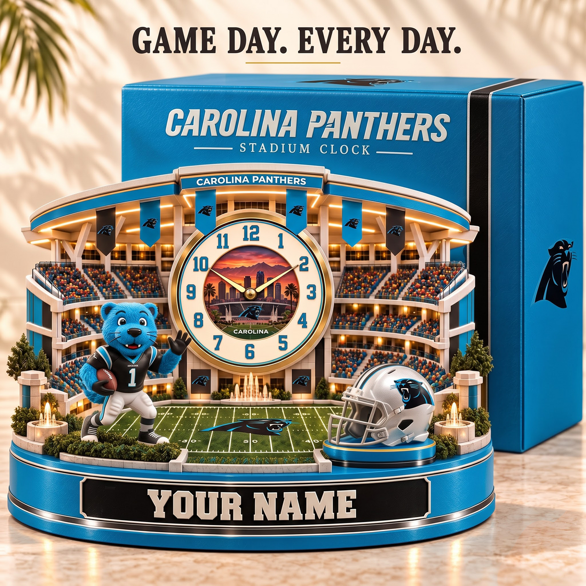 CP x Premium NFL Home Decorative Table Clock