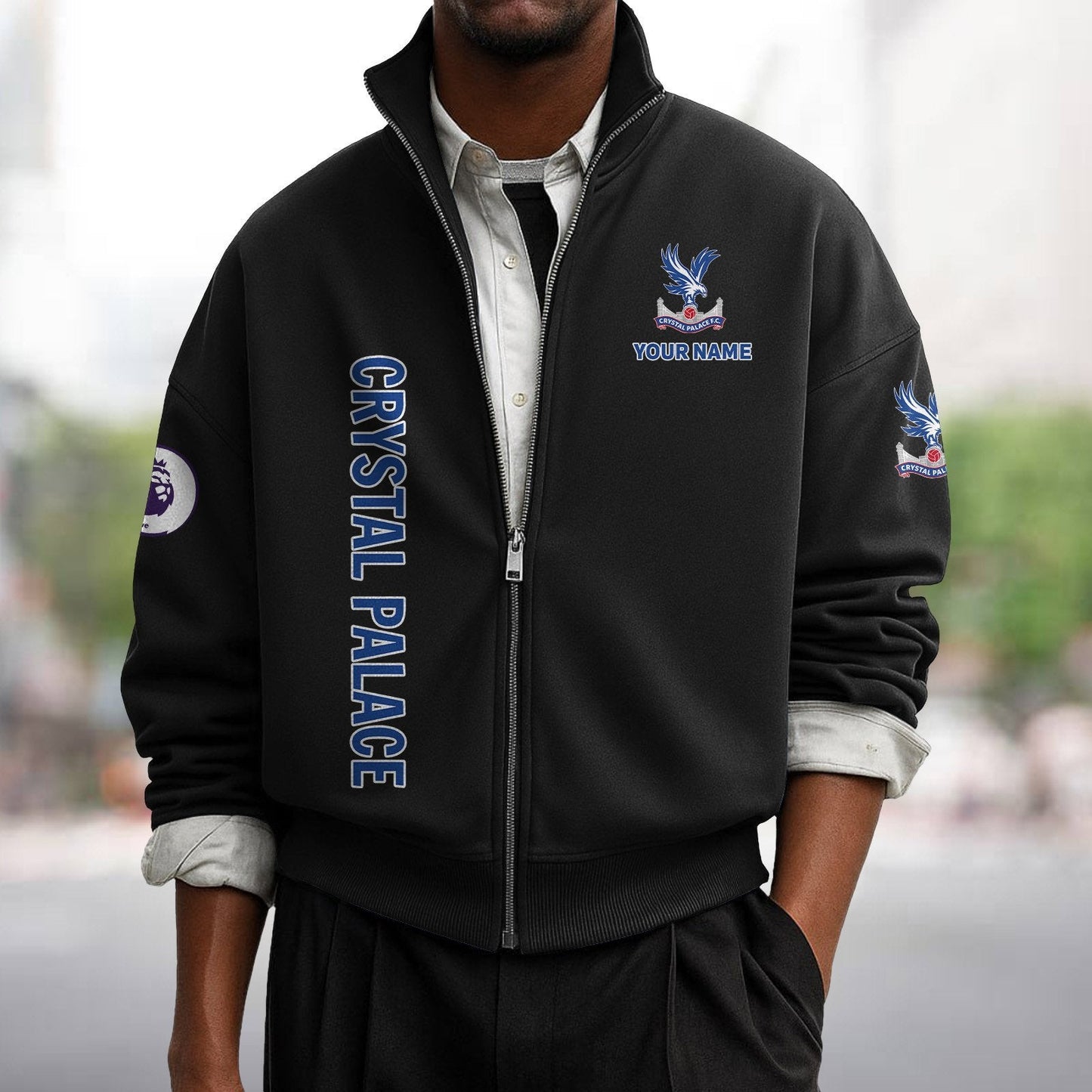 CRY x EPL Men's Zipper Sweatshirt DatND DVT