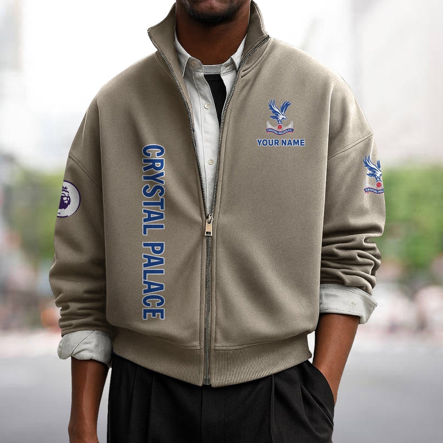 CRY x EPL Men's Zipper Sweatshirt DatND DVT